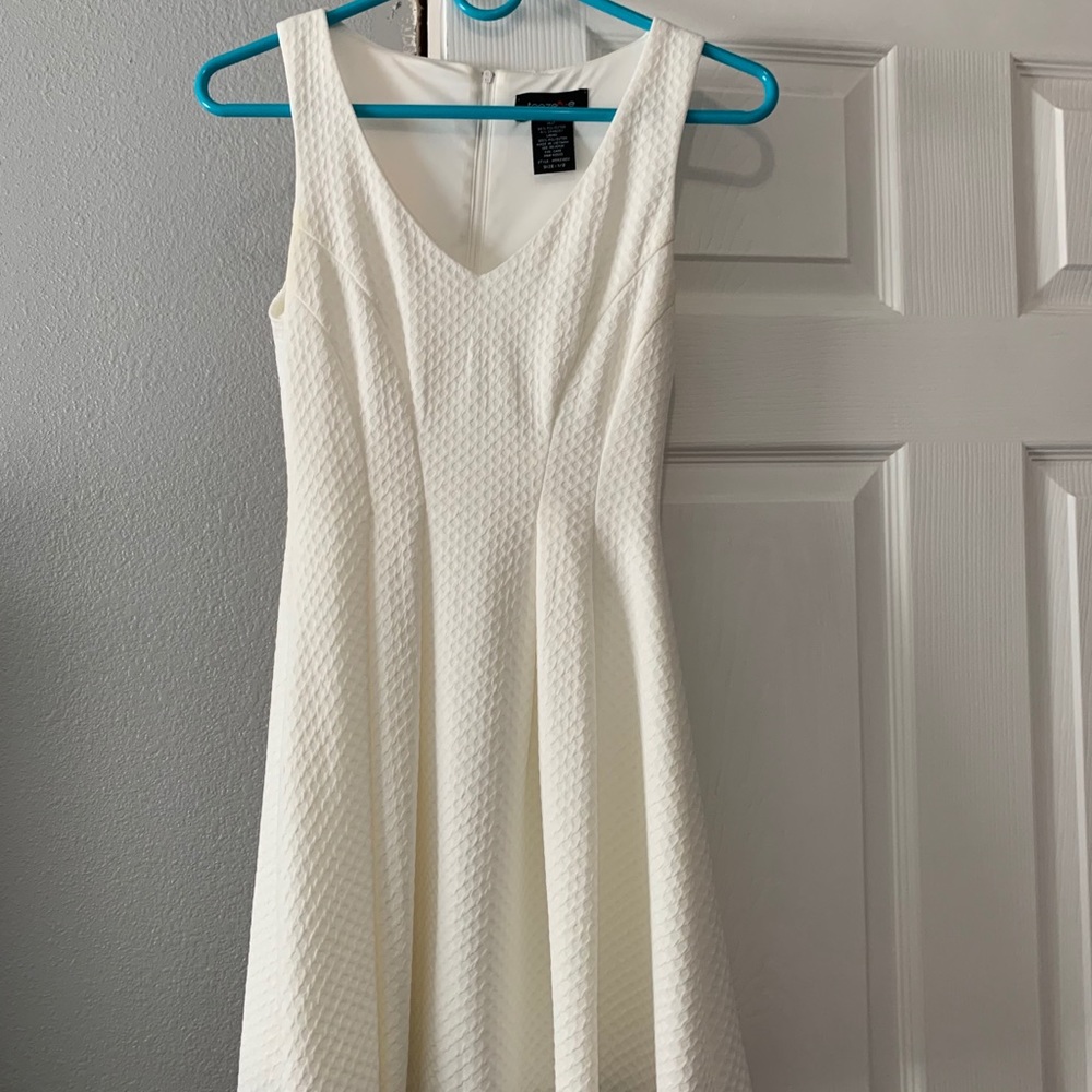 white dress